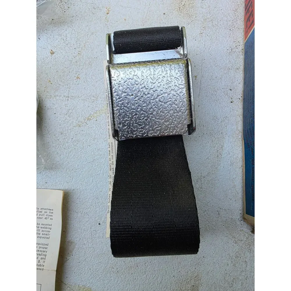 1971 2 Count vintage car/truck safety seat belt Superior Industries New